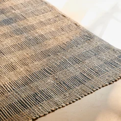 Clearance CASA Ethnic Tappeto Nero, Naturale