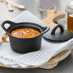 CASA Fero Cocotte Con Coperchio Nero