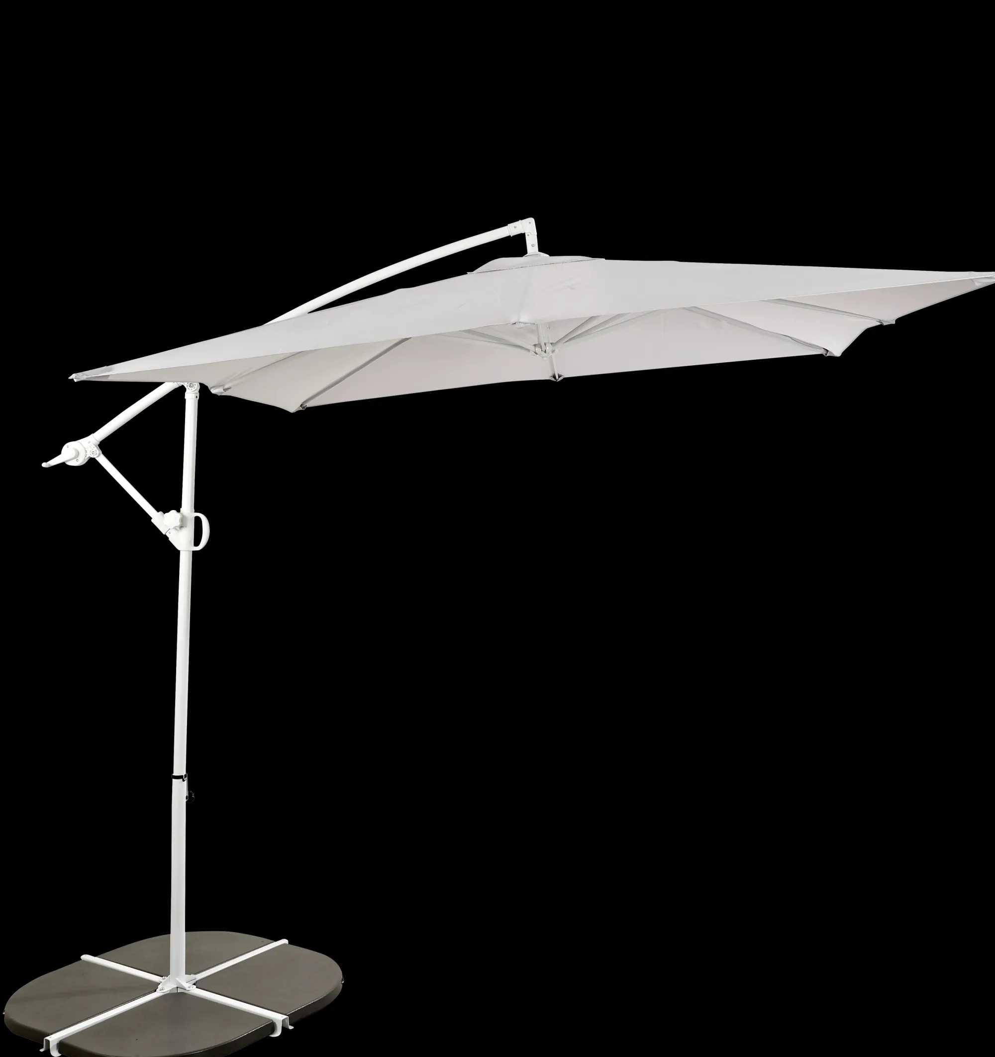 Sale CASA Fiji Ombrellone Sospeso Senza Base Grigio Chiaro