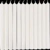 Best CASA Fina Candele Set Di 12 Bianco