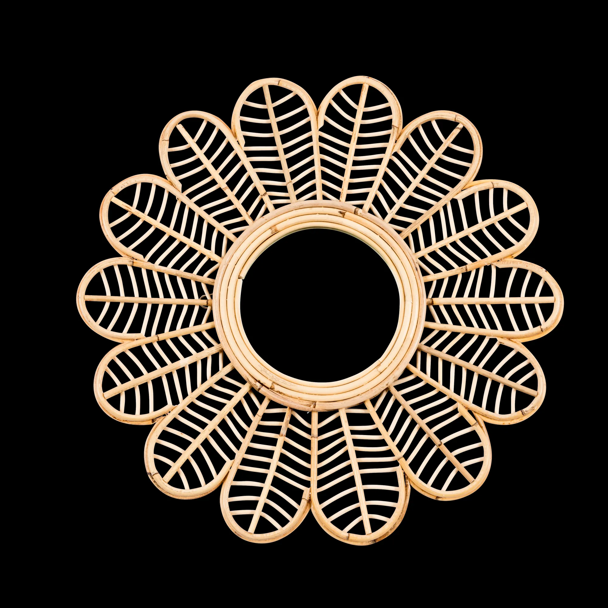 Hot CASA Flower Specchio Naturale
