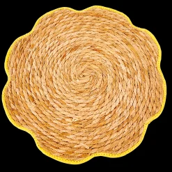 Discount CASA Flower Tovaglietta Giallo Giallo