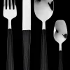 Outlet CASA Forest Posate 16 Pezzi Nero