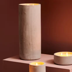 Best CASA Fuego Candela A Led Solare Grigio Chiaro