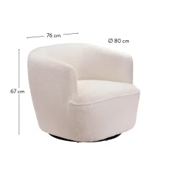 Sale CASA Harvey Poltrona Bianco
