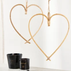 Hot CASA Heart Decorazione Da Appendere Naturale