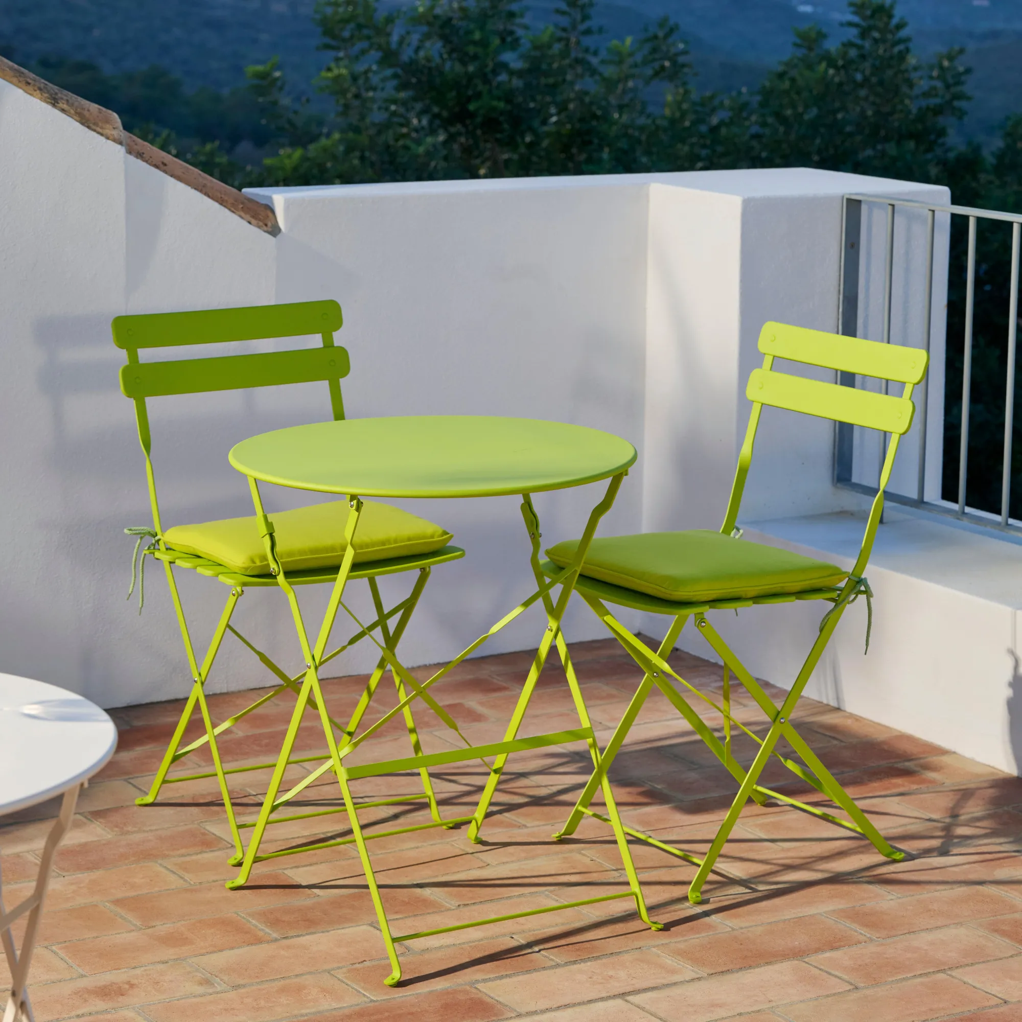 Hot CASA Imperial Set Bistro Rotondo Lime