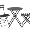New CASA Imperial Set Bistro Rotondo Nero