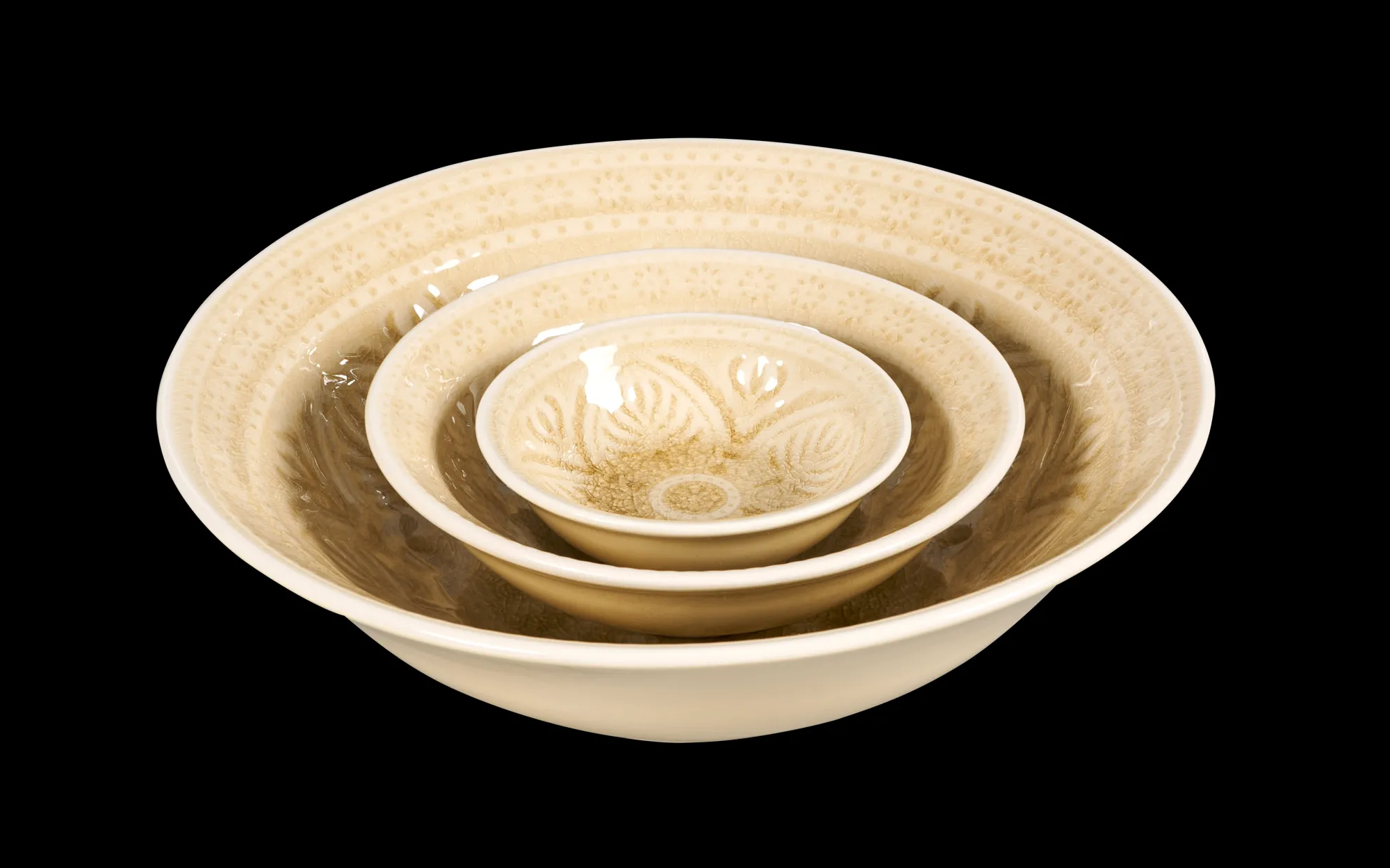 Sale CASA Indo Ciotola Beige
