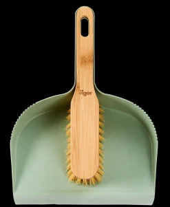 Outlet CASA Jasmin Paletta Con Scopa Verde, Naturale
