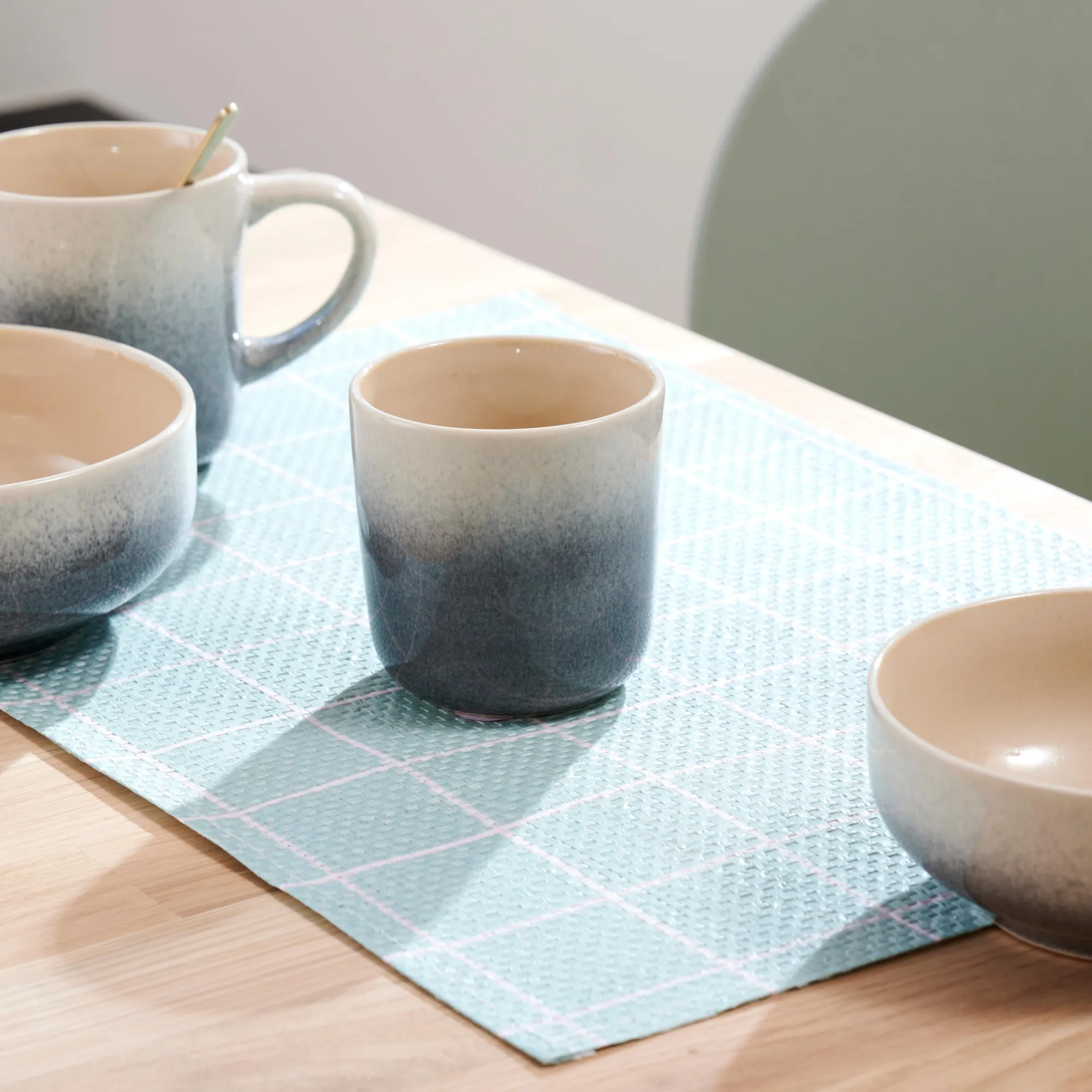 Clearance CASA Jessie Grey Tazza Senza Manico Grigio