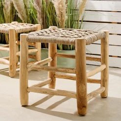 Sale CASA Kanai Sgabello 2Dim Sgabello Large Naturale