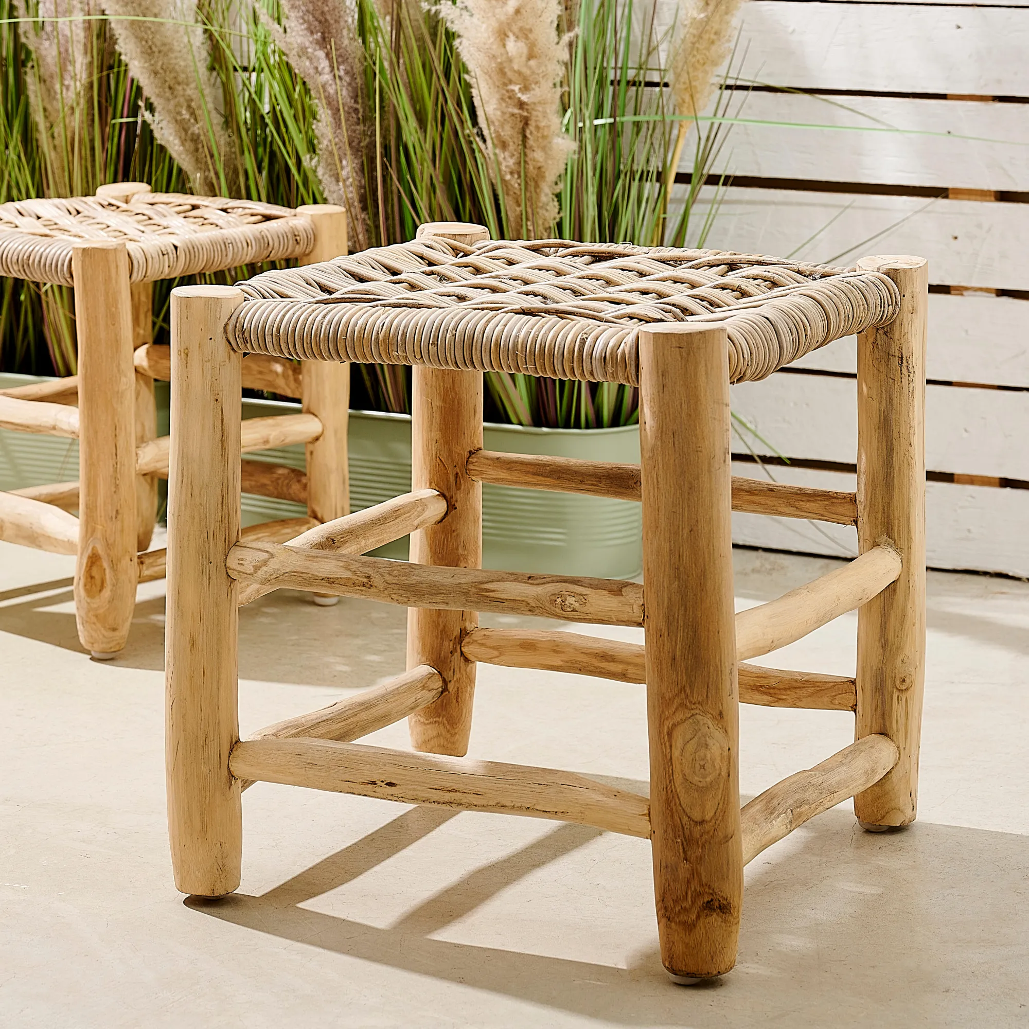 Sale CASA Kanai Sgabello 2Dim Sgabello Large Naturale