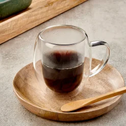 Clearance CASA Lagom Mug A Doppia Parete Trasparente
