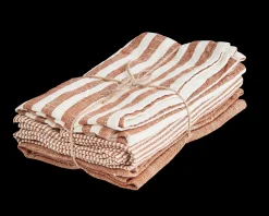Discount CASA Laurent Strofinaccio Set Di 3 Marrone