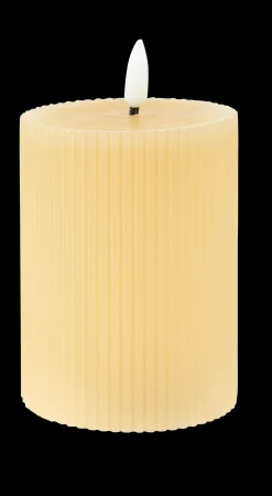 Hot CASA Led Candela Con Luci Led Marrone
