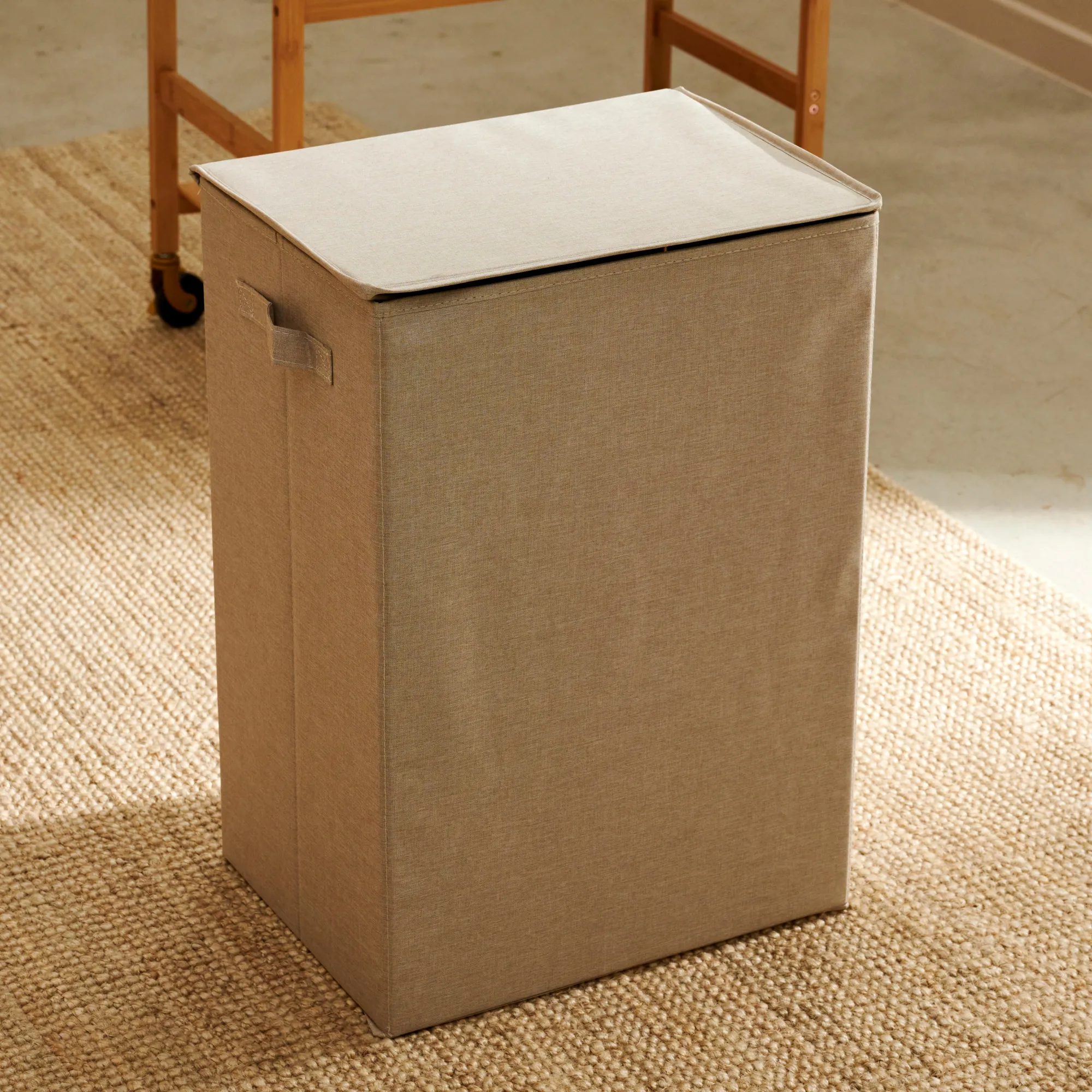 Sale CASA Linolux Cesto Panni Deluxe Beige