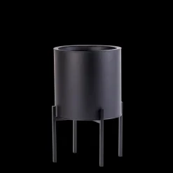 Best CASA Lounge Vaso Da Giardino Nero