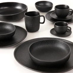 Clearance CASA Magma Piatto Nero