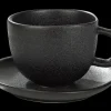 Online CASA Magma Tazza & Piattino Espresso Nero