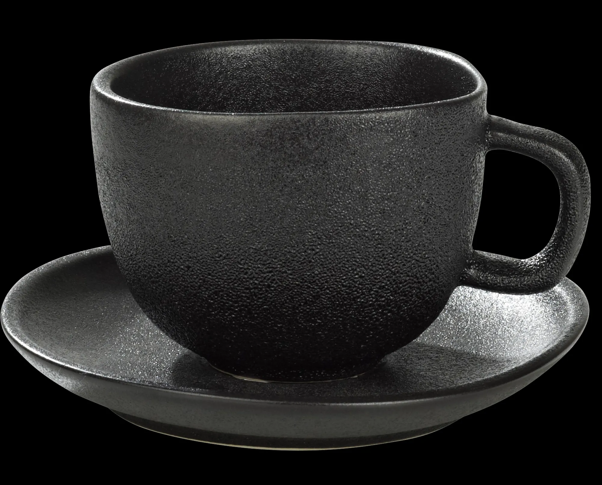 Online CASA Magma Tazza & Piattino Espresso Nero