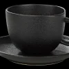 Online CASA Magma Tazza & Piattino Nero