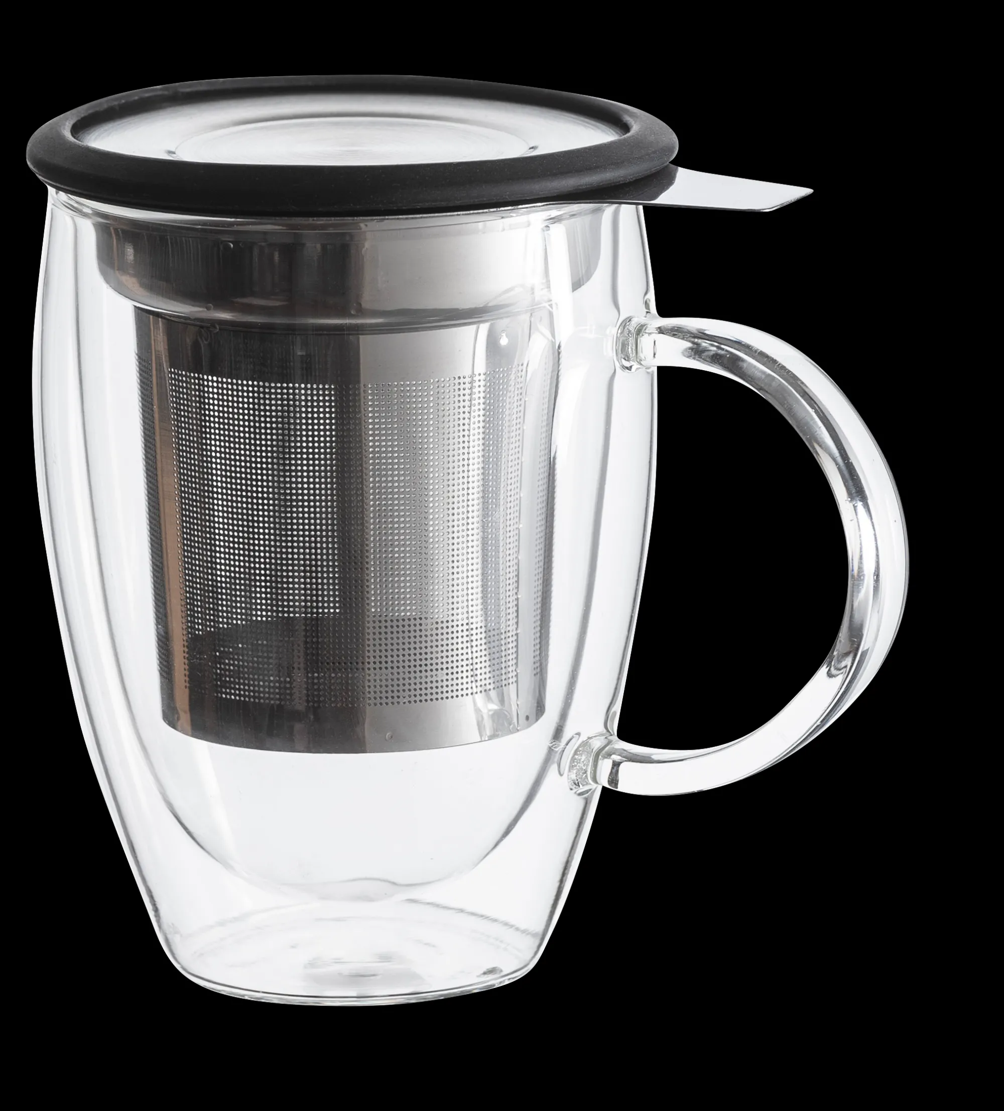 Best CASA Maitea Bicchiere A Doppia Parete- 3 Pezzi Trasparente