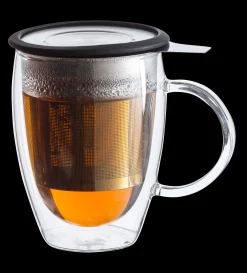 Best CASA Maitea Bicchiere A Doppia Parete- 3 Pezzi Trasparente