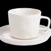 New CASA Marea Espresso Tazza+Piatt Bianco