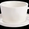 New CASA Marea Tazza E Piattino Bianco