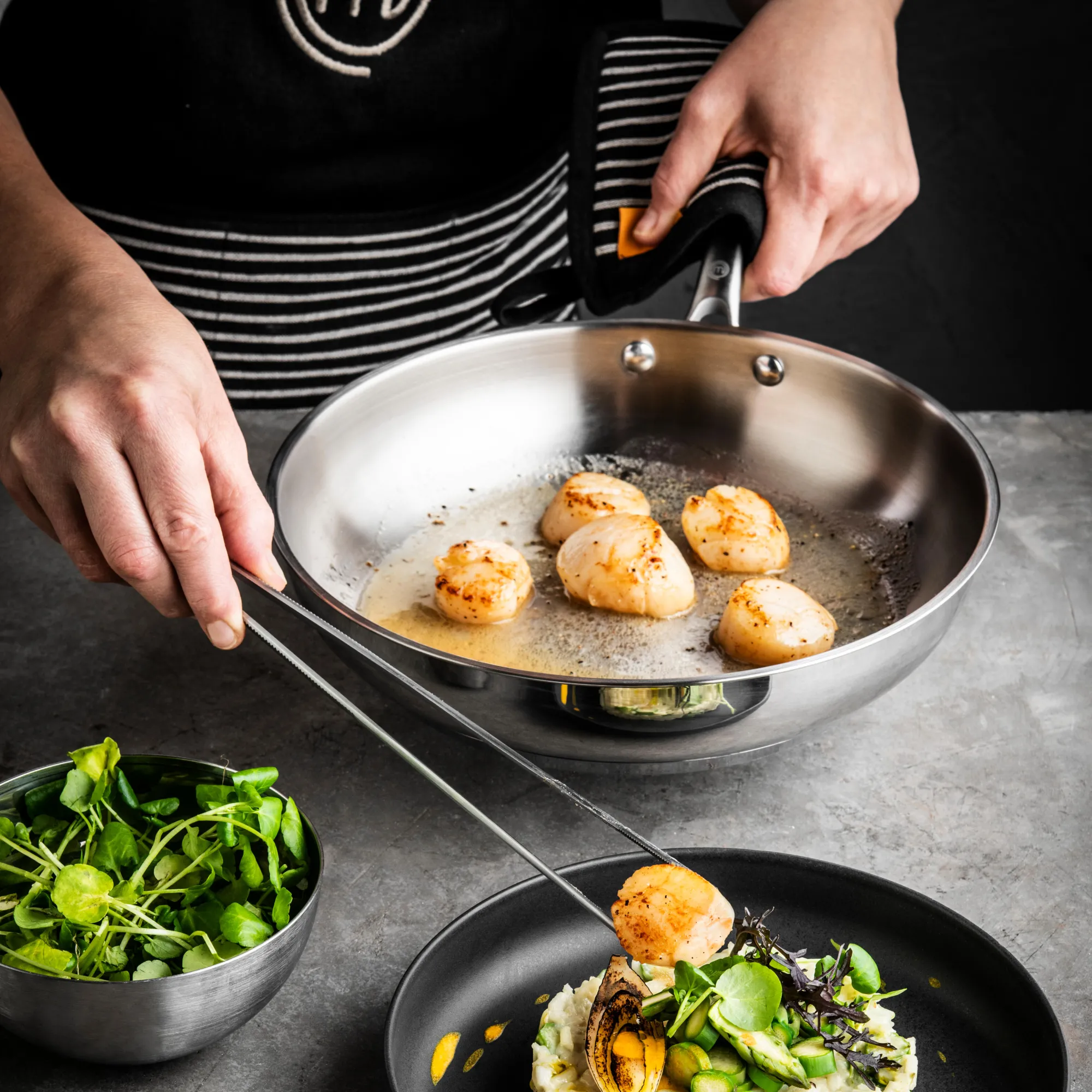 Outlet CASA Masterchef Padella Acciaio Inossidabile