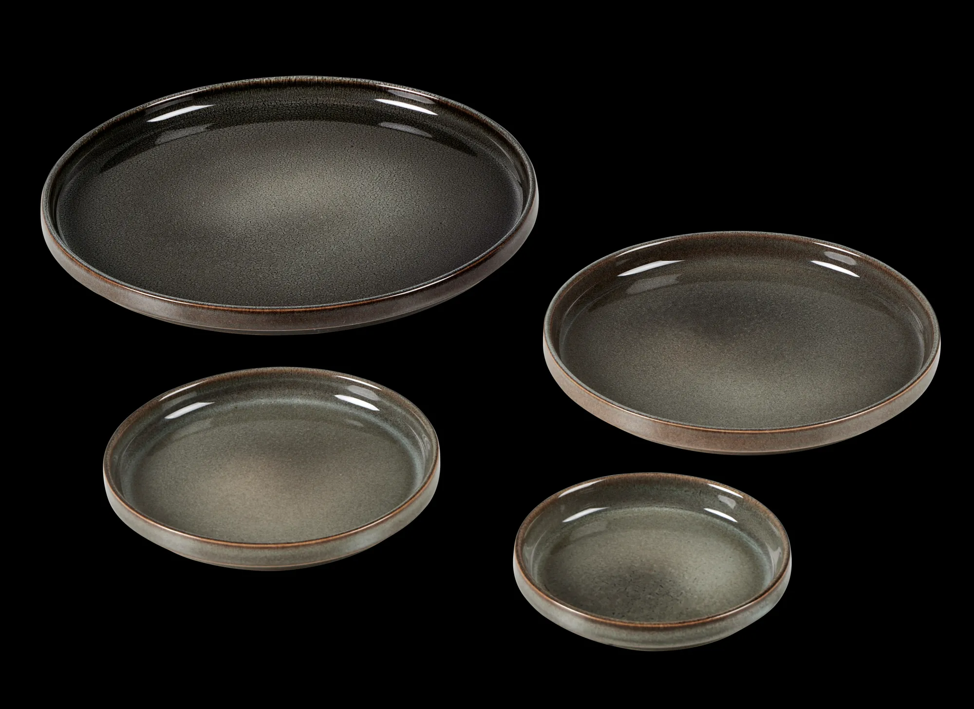 Clearance CASA Mineral Graphite Piatto Grigio