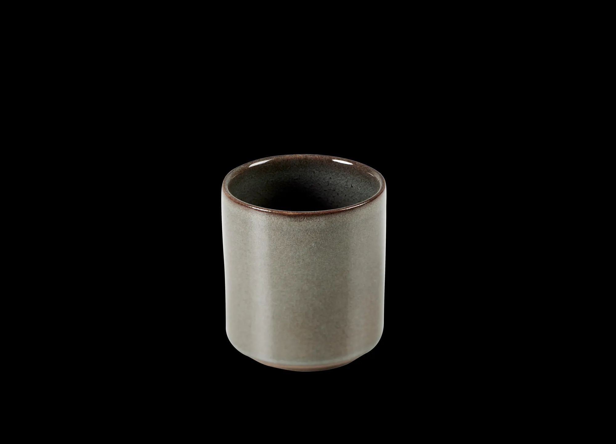Outlet CASA Mineral Graphite Tazza Senza Manico Grigio