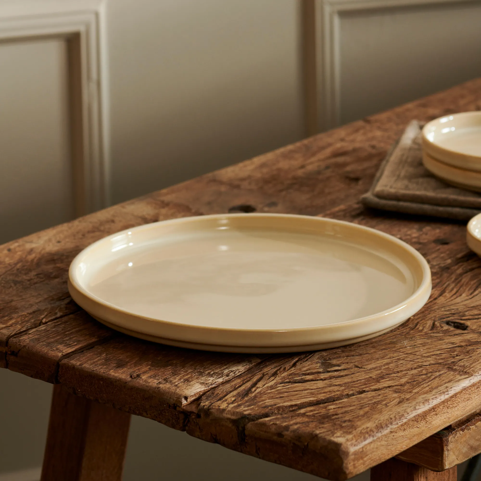 Clearance CASA Mineral Sand Piatto Beige