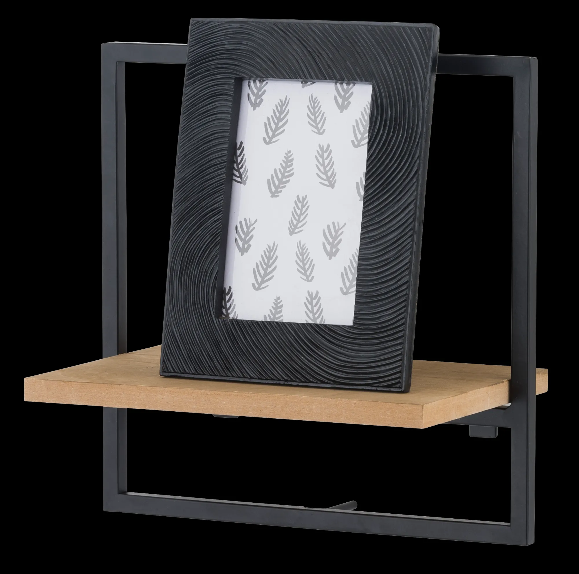 Hot CASA Mix&Match Organiser Da Parete Nero, Naturale