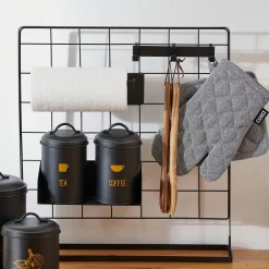 Sale CASA Modular Appendiabiti Con 3 Ganci Nero