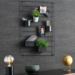 Discount CASA Modular Organiser Da Parete Nero