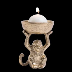 Clearance CASA Monkey Portalumini Dorato