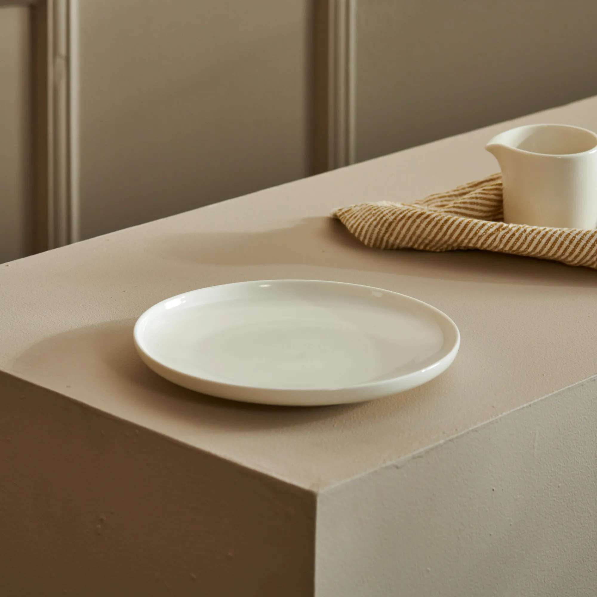 Clearance CASA Moon Piatto Dessert Bianco