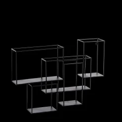 Discount CASA Multo Scaffale Pensile Nero