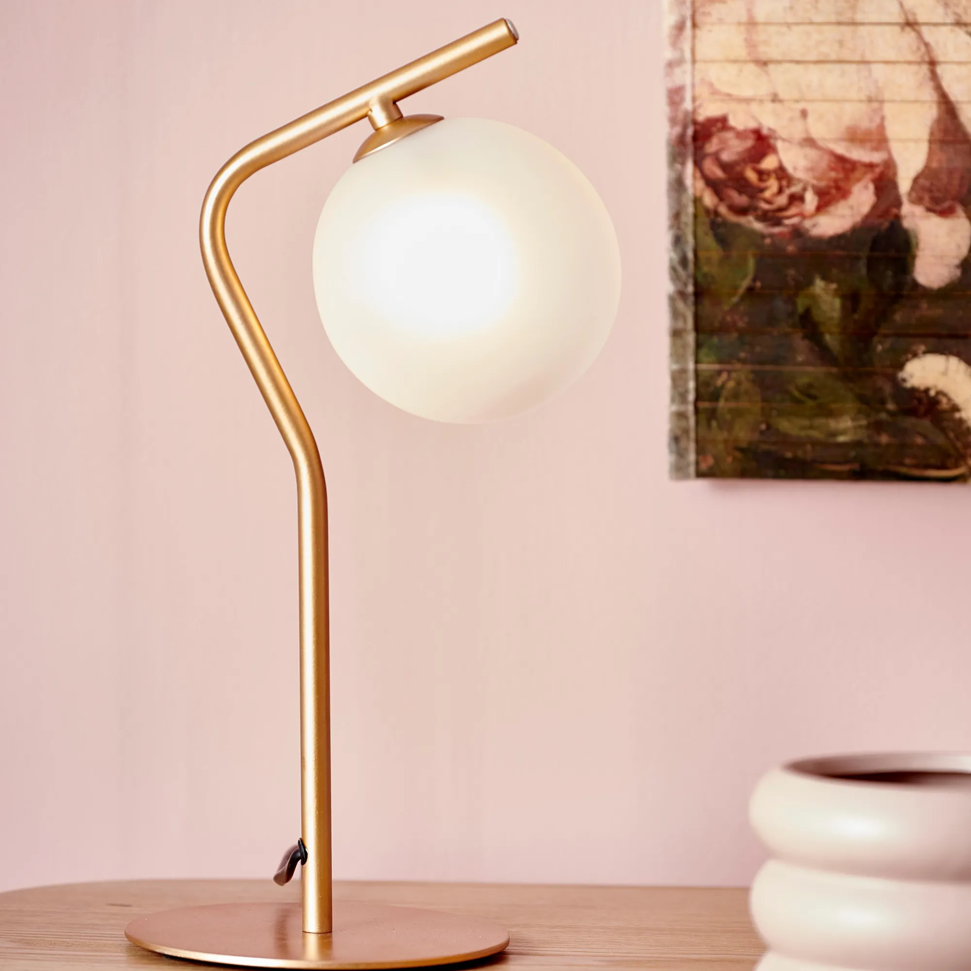 Clearance CASA Muno Lampada Da Tavolo Dorato