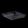 Outlet CASA Nappa Portatovaglioli 21X21 Nero