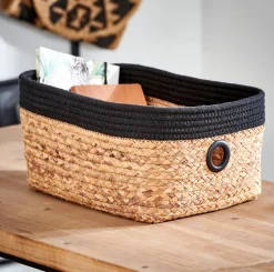 Discount CASA Naturel Cassetto Nero, Naturale