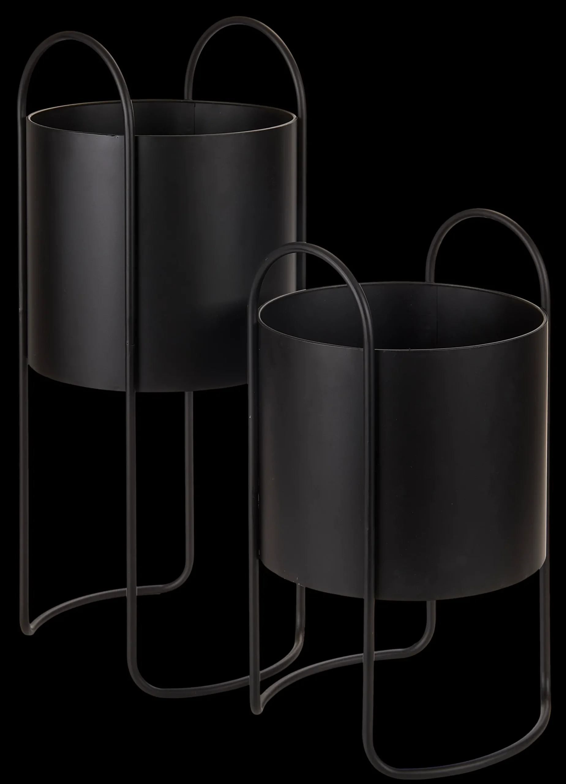 Outlet CASA Olga Vaso Per Piante Nero