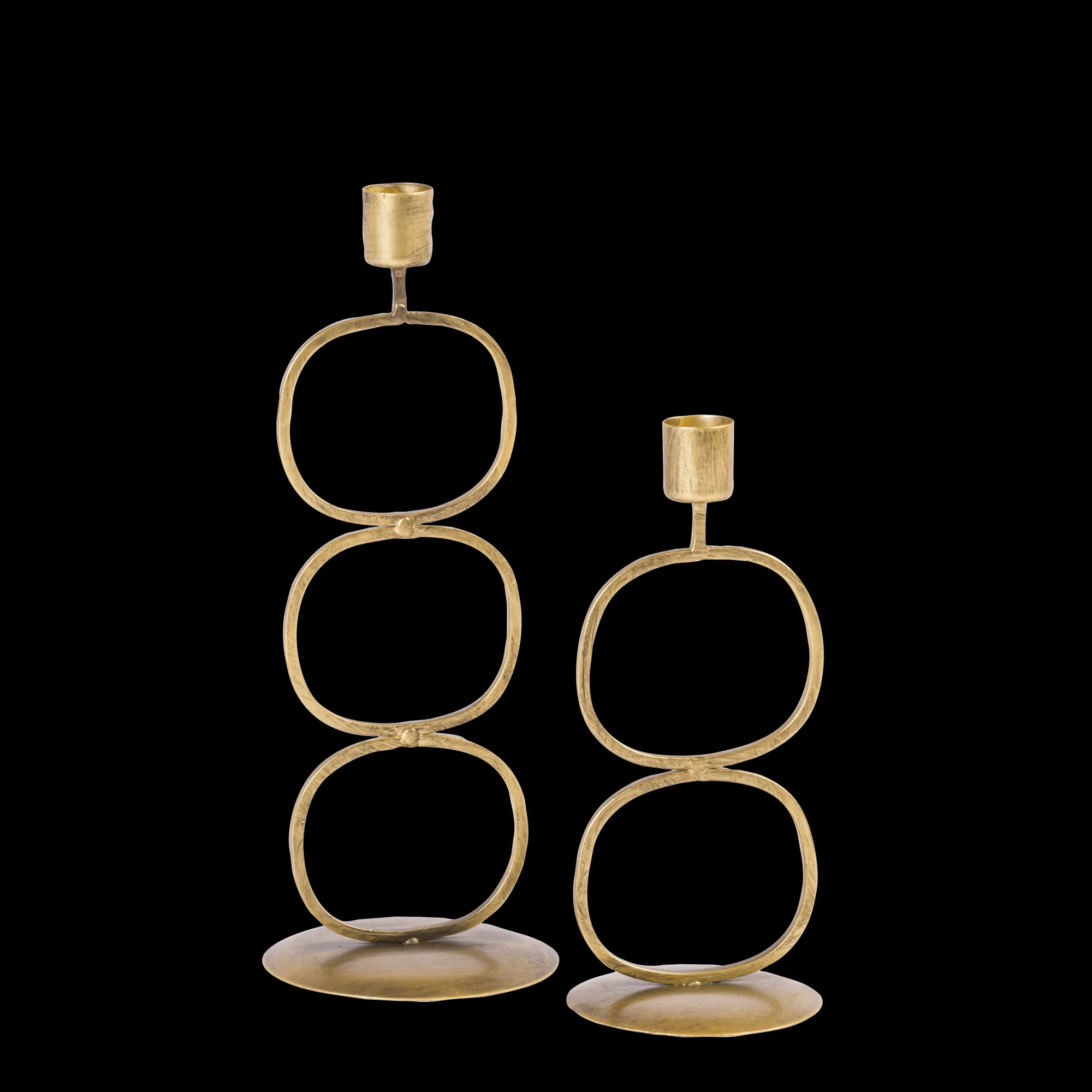 New CASA Oval Portacandela Dorato