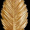 Clearance CASA Palm Foglia Decorativa Dorato
