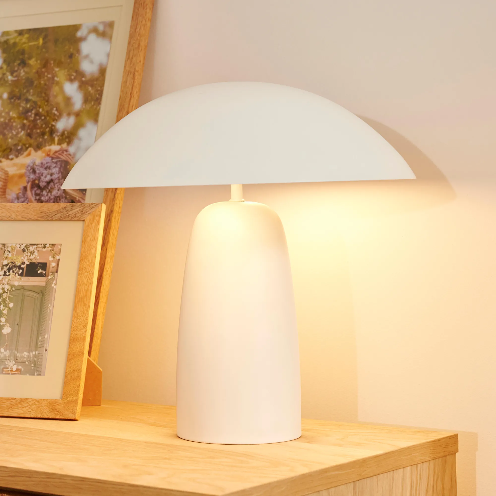 Online CASA Pandi Lampada Da Tavolo Bianco Antico