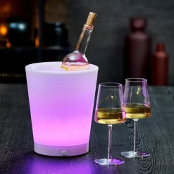 Sale CASA Party Secchiello Refrig Con Moodlight Bianco