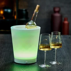 Sale CASA Party Secchiello Refrig Con Moodlight Bianco