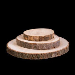 CASA Paulo Piatto Di Legno Marrone